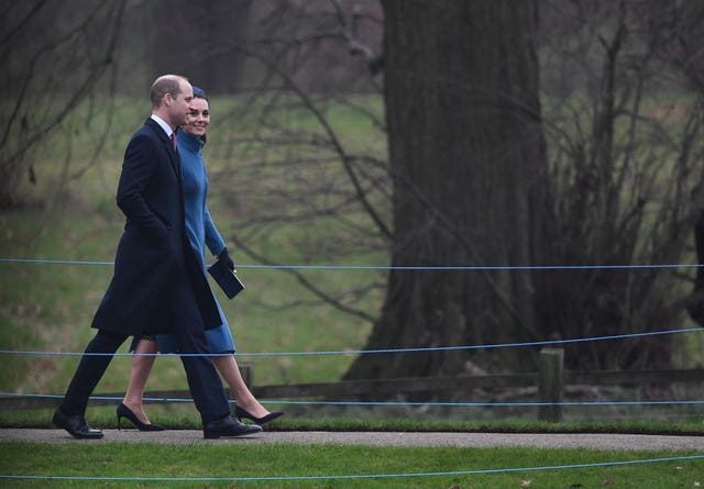 2-40478789 Royals attend church