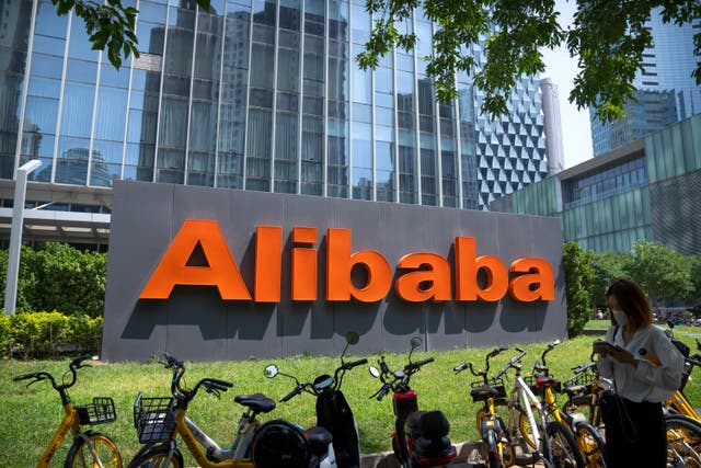 2-61995806 The offices of Chinese technology firm Alibaba in Beijing
