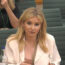 Former Love Island contest Amy Hart speaking at the inquiry