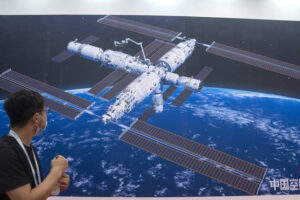 Three crew leave China’s space station for Earth after 90 days