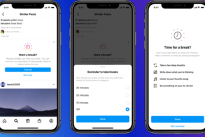 Instagram will now tell users when to take a break from the app