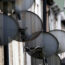 Satellite TV dishes