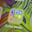 Social media apps on a phone