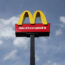 A McDonald's sign