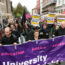 Unison members protest in Brighton