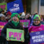 Teachers on picket line