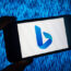 AI Microsoft Bing search engine Alamy