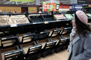 Supermarket bosses meeting food minister over fruit and veg shortage