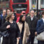Commuters in London