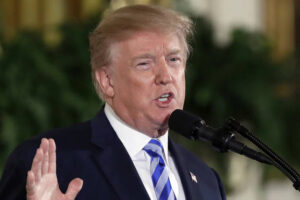 ‘I’m back!’: Trump posts on Facebook after two-year ban