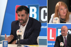 ‘That’s a cop out!’: SNP candidates clash over controversial gender recognition reform in LBC hustings