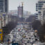 Traffic in the German capital Berlin