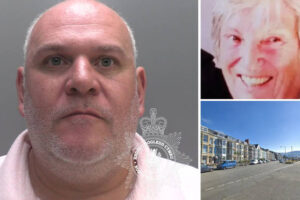 ‘Angry 21-stone bully’ who dragged 71-year-old woman from bed when she confused his home with B&B guilty of murder