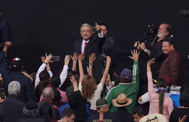 6338fcddde5c40efbb0e234ad4358d7d Mexican President Andres Manuel Lopez Obrador