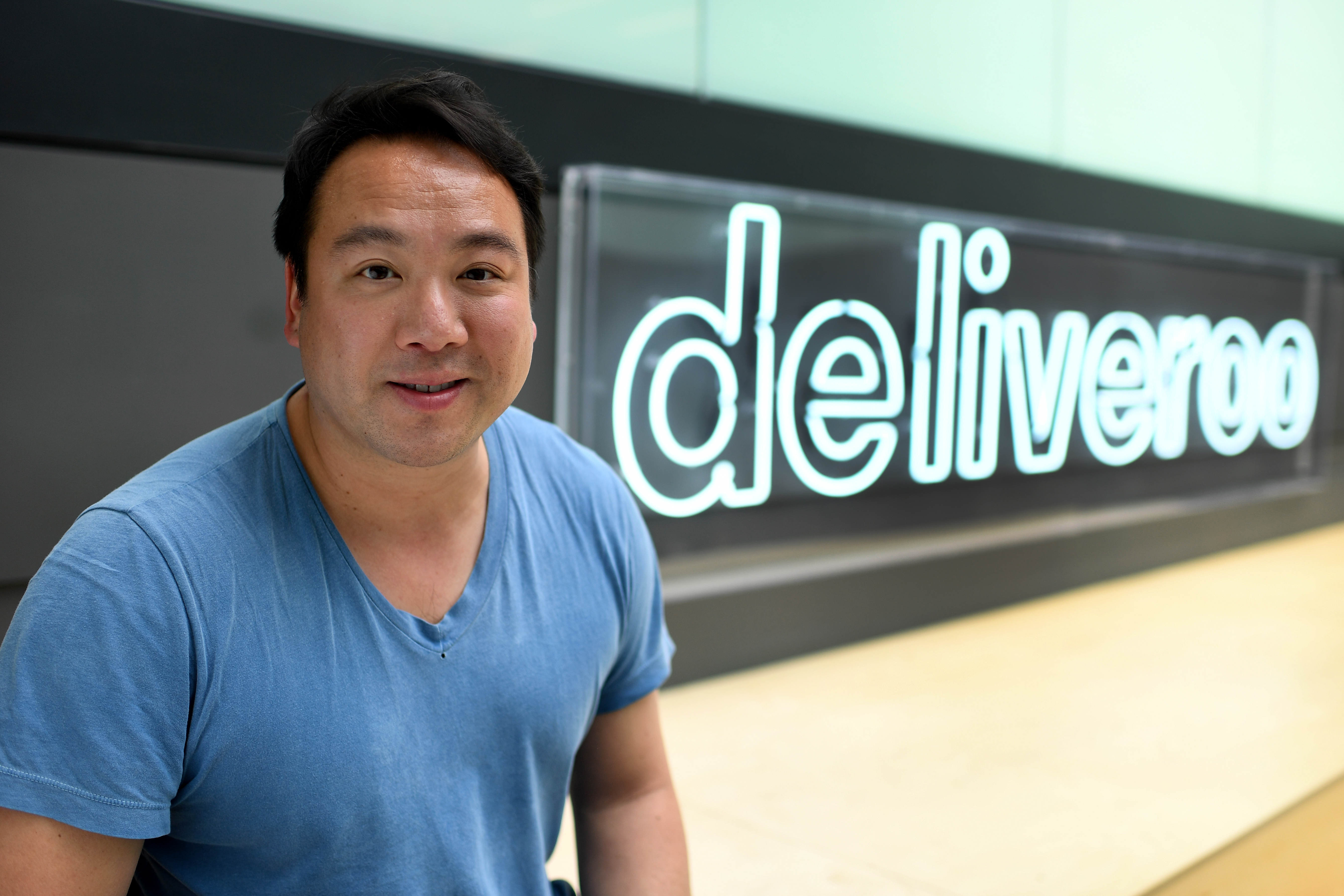 e36efab7-40a5-4787-9ac1-6522944897c0 Will Shu, founder and chief executive of Deliveroo