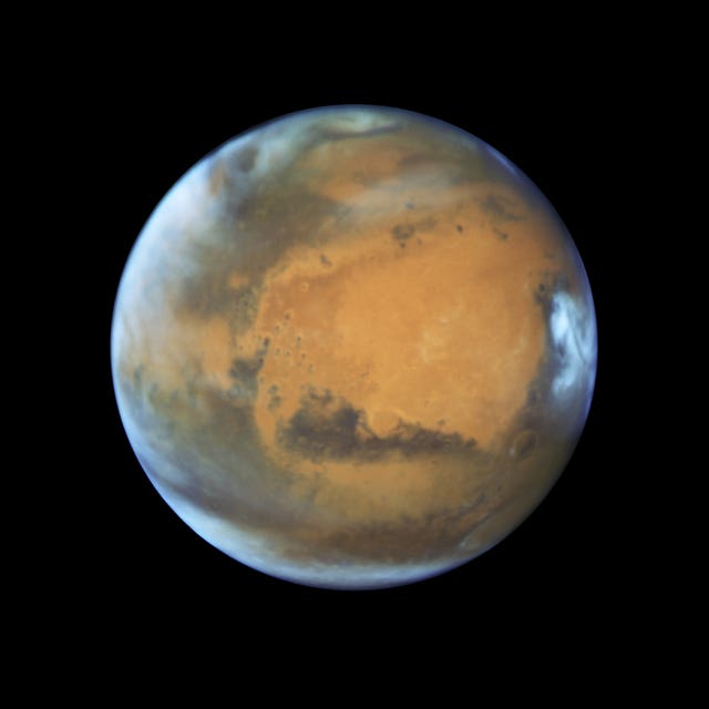2-58129197 The project is part of the preparations for a possible real-life trip to Mars (Nasa/Esa/PA)