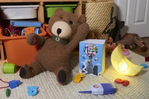 Mock toy range created to highlight online risks children face