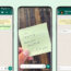 WhatsApp's new View Once disappearing messages feature