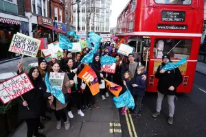 Parents join teachers on demonstrations despite school closure disruption