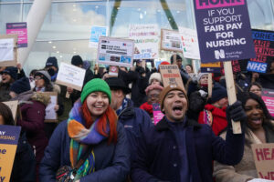 NHS faces biggest strike yet as nurses and ambulance crews walk out