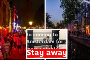 Amsterdam tells young British men to ‘stay away’ as Dutch capital looks to move on from ‘sex and drugs’ reputation