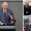 Charles gave a historic speech to the German parliament