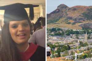 Pregnant wife ‘pushed to her death from Arthur’s Seat’ had secret code with mum about ‘abusive husband’