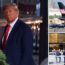 The former president is locked in legal discussions ahead of his court appearance