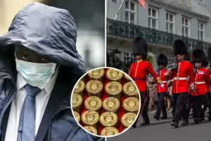 Royal guardsman jailed for selling bullets to undercover police officer he believed was an underworld gangster