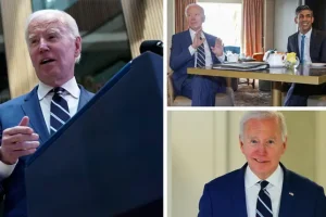 ‘Enemies of peace will not prevail,’ says Joe Biden in Belfast speech after White House denies he is ‘anti-British’