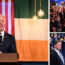 US President Joe Biden celebrated his Irish roots during a speech in a pub in County Louth as he said visiting the area his great-great-grandfather hailed from "feels like coming home".
