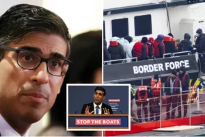 Sunak backtracks on ‘stop the boats by next General Election’ promise, admitting it’s ‘a complicated problem’
