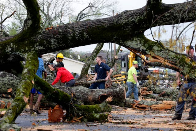 22b174a58f28413082bcd47647d42c11 APTOPIX Severe Weather Arkansas