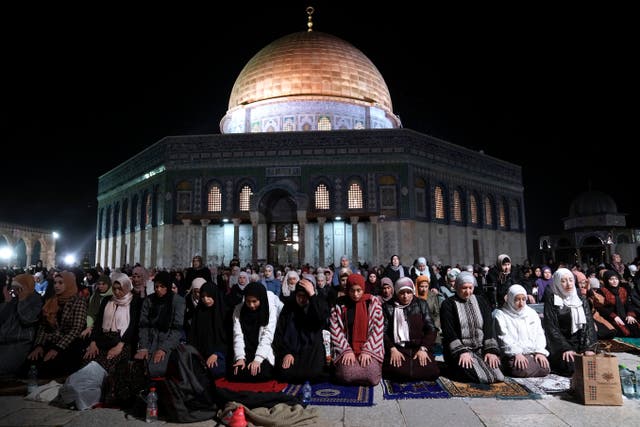 175d728cc4354f228bb18b95e3d871fb-1 Israel Palestinians Ramadan