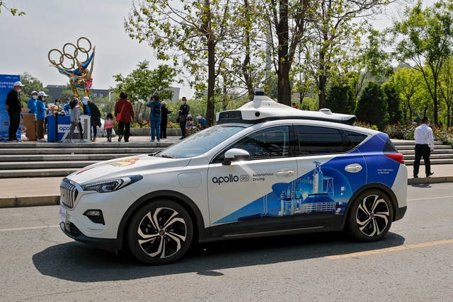 China Driverless Taxi