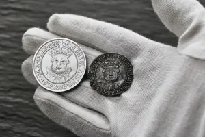 Remastered portrait of Henry VIII on Royal Mint coins