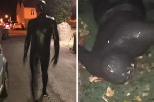 ‘Somerset Gimp’ re-arrested after prowling villages and terrifying local residents in latex suit