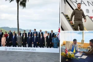 G7 leaders issue veiled ‘economic coercion’ warning to China as Zelenskyy makes scene-stealing appearance
