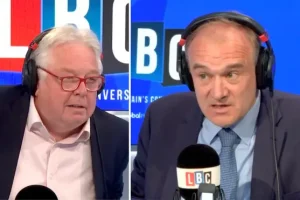 Women ‘quite clearly’ can have a penis, Lib Dem leader Sir Ed Davey tells LBC