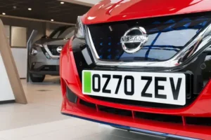 Car dealers trial green number plates on electric vehicles