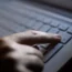 Person on a laptop