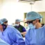 A surgeon uses the smart glasses CREDIT Royal Papworth Hospital