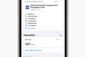 Apple brings iPhone medical records feature to UK