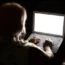 Person using a laptop