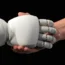 Robot and human hands
