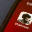 The icon for the social media app Clubhouse is seen on a smartphone screen in Beijing
