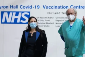 Tech giants have ‘social responsibility’ to stop anti-vax content, says Patel