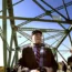 Dr Bernard Lown walks on the bridge renamed in his honour (Jose Leiva/AP)