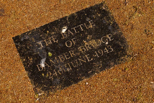 Commemorative sign