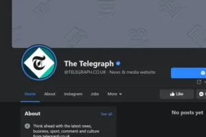 Facebook pages of Sky News and Telegraph briefly go dark amid Australia news ban
